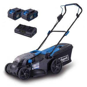 Akumulatora mauriņa pļaujmašīna BC-MP430-X, Komplekts XL2, Scheppach