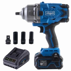 Akumulatora triecienatslēga BC-IW1350-X, SET L, Scheppach