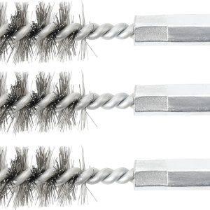 Tērauda birste , 13 mm , 6,3 mm ,1/4, piedziņa , 3 gab.
