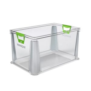 Uzglabāšanas kaste, paredzēts uzglabāšanai Keeeper 10068, 64 l, caurspīdīga krās./,krāsa/dizains tiek izvēlēts nejauši,, 59 x 39