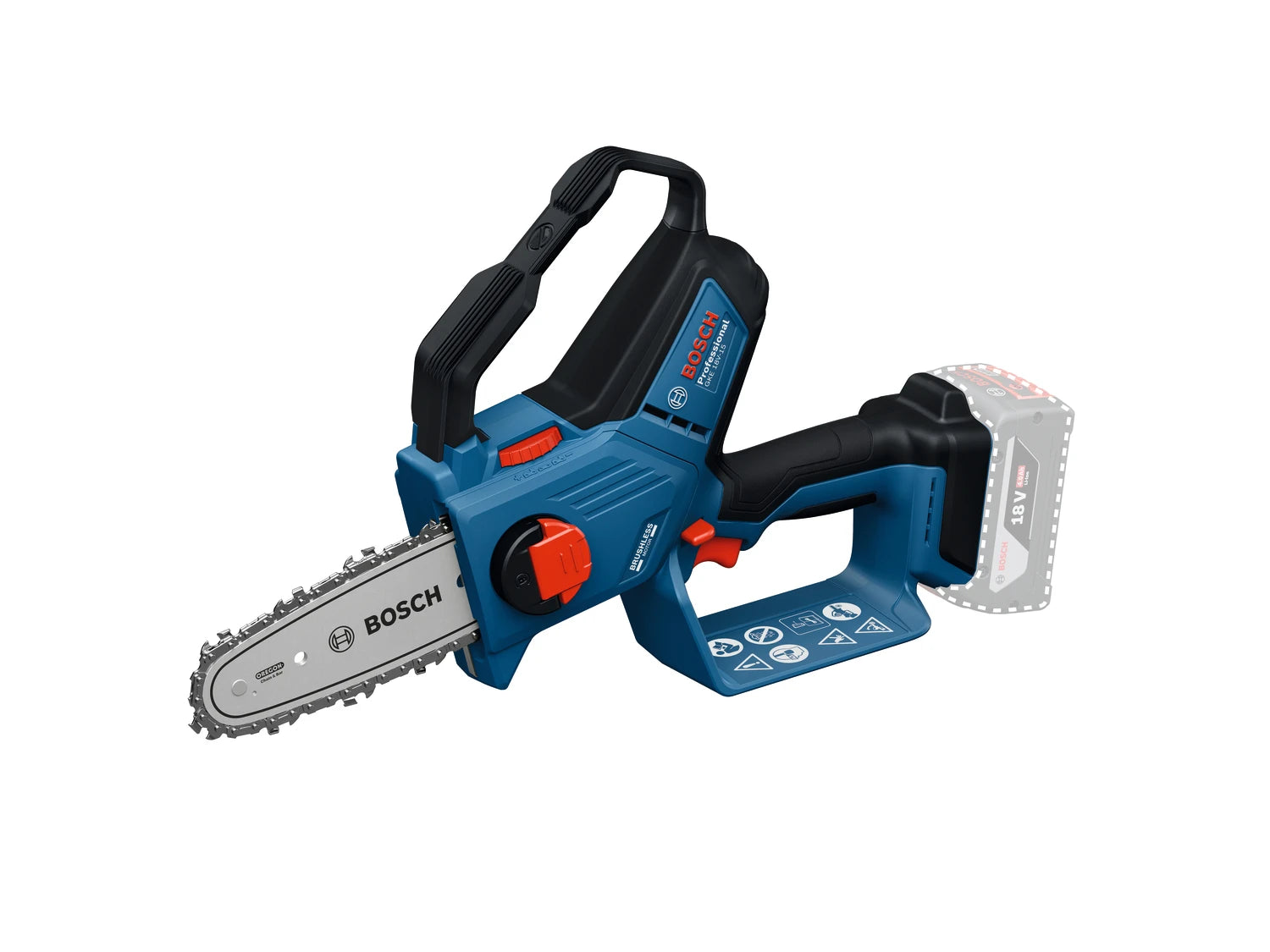Bosch Professional GKE 18V-15 akumulatora zaru zāģis