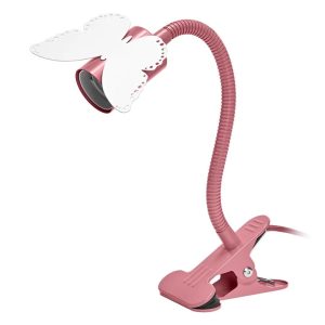 Galda lampa Osram. E27. rozā