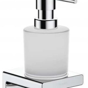 Uz sienas piestiprināmais šķidro ziepju dozators Hansgrohe AddStoris, hroma, 0.200 l