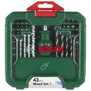 Bosch uzgaļu un urbju komplekts. 43 gab.