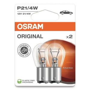 Auto spuldze Osram 7225-2BL, kvēldiegu spuldze, caurspīdīga, 12 V