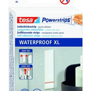 Stiprinājuma detaļas Tesa, 2 mm x 80 mm x 20 mm, balta