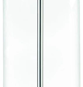 Tualetes birste Tesa, melna/hroma, 7.4 cm x 37.4 cm x 7.1 cm