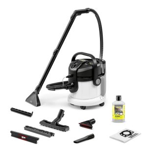 Vacuum Cleaner-KARCHER-Input power 1000 W-Dust capacity 4 L-Drum vacuum-Cleaning type Dry&wet-Dust container Bagless-Colour