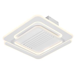 Lampa griestu+ventilators 55w cct balta