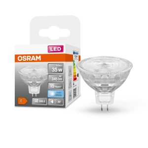 Spuldze Osram LED, MR16, 4000 °K, GU5.3, 3.8 W, 345 lm