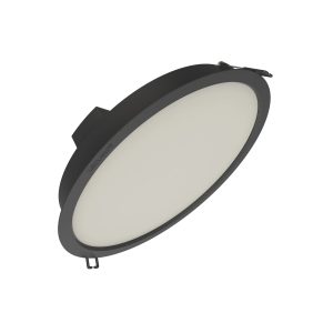 Lampa padziļinājums Ledvance, LED, melna