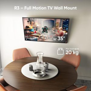 TV SET ACC WALL MOUNT /10-35"/BLACK R3-B ONKRON