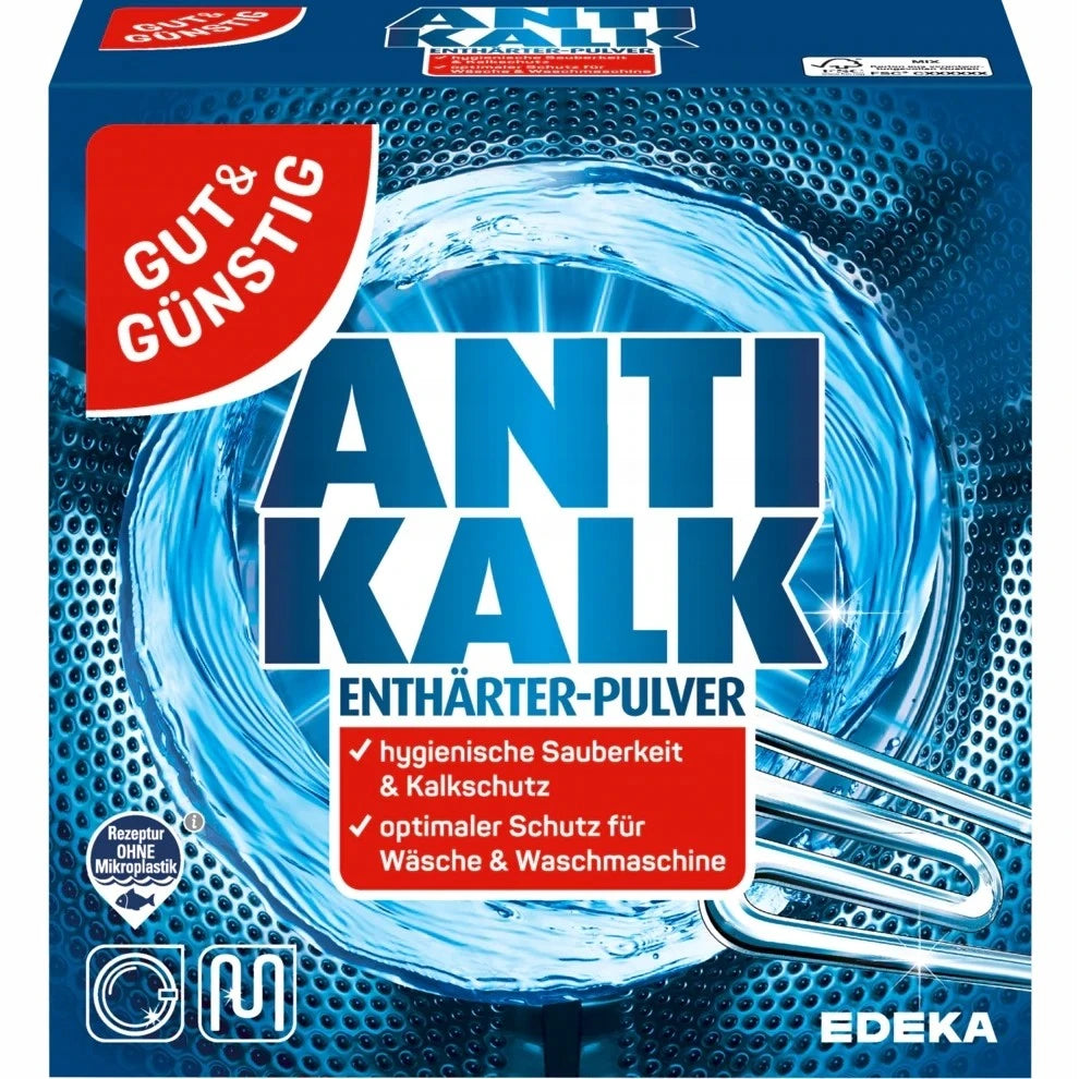 GUT&GUNSTIG Antikalk ūdens mīkstinātājs - atkaļkotājs 900g