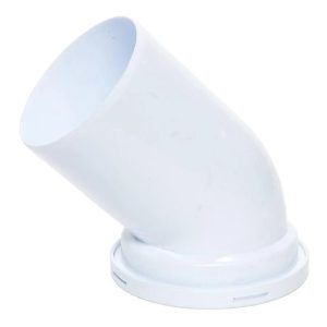 Līkums Ani Plast, balta krās., 221 mm x 75 mm