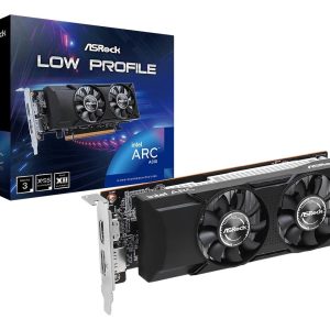 Graphics Card-ASROCK-Intel-Arc A310-2000 MHz-4 GB-GDDR6-64 bit-PCI Express x8 4.0-Active-A310LP4G
