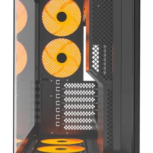 Case-MONTECH-HS02 PRO-MidiTower-Case product features Removeable HDD basket/Transparent panel-Not