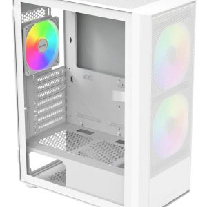 Case-MONTECH-ATX/micro ATX/Mini-ITX-White-Midi Tower-PC-MONTECH X2 PLUS ,W,-X2PLUS,W,