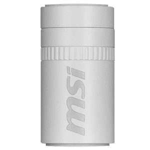 Case-MSI-MidiTower-Case product features Transparent panel-Not included-MicroATX-Colour White-MAGPANOM100RPZWHITE