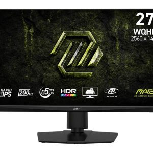 LCD Monitor-MSI-27 "-2560 x 1440 pixels-Wide Quad HD-Native aspect ratio 16:9-LED-Flat-MAG272QPFE20