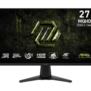 LCD Monitor-MSI-27 "-2560 x 1440 pixels-Wide Quad HD-Native aspect ratio 16:9-LCD-Flat-MAG275QFE20
