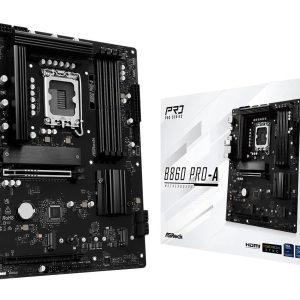 Mainboard-ASROCK-Intel B860 Express-LGA1851-ATX-Memory DDR5-Memory slots