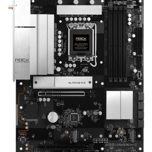 Mainboard-ASROCK-B860 Rock WiFi 7-Intel B860-LGA 1851 ,Socket V1,-ATX-RAM DDR5-SDRAM-4xSlots-Wi-Fi Yes-Bluetooth Yes-3xNumber of