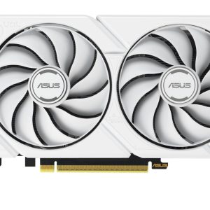 Graphics Card-ASUS-AMD-Radeon RX 9060 XT-16 GB-GDDR6-PCI Express 5.0-Active-DUAL-RX9060XT-16G-WH