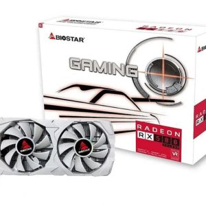 Graphics Card-BIOSTAR-AMD-Radeon RX 580-8 GB-GDDR5-256 bit-PCI Express x16 3.0-VA5825RQ82
