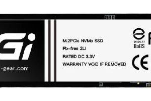 SSD-AGI TECHNOLOGY-600xTBW rating-MTBF 1600000 h-Read speed 3200 MB/s-Write speed 1700 MB/s-NVMe Yes-PCI Express 3.0-M.2-1000