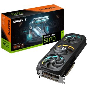 Graphics Card-GIGABYTE-NVIDIA GeForce RTX 5070-12 GB-GDDR7-192 bit-PCIE 5.0 16x-GPU 2625 MHz-Triple slot