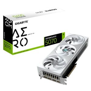 Graphics Card-GIGABYTE-NVIDIA GeForce RTX 5070-12 GB-GDDR7-192 bit-PCIE 5.0 16x-GPU 2625 MHz-Triple slot