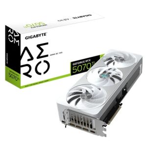 Graphics Card-GIGABYTE-NVIDIA GeForce RTX 5070 Ti-16 GB-GDDR7-256 bit-PCIE 5.0 16x-GPU 2588 MHz-Dual Slot