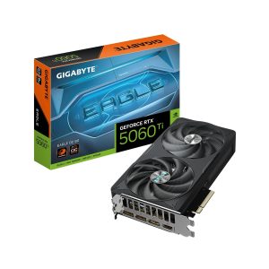 Graphics Card-GIGABYTE-NVIDIA GeForce RTX 5060 Ti-8 GB-GDDR7-128 bit-PCIE 5.0 16x-Dual Slot Fansink-GV-N506TEAGLEOC-8GD