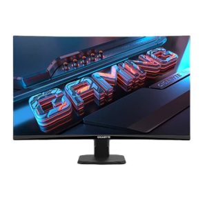 LCD Monitor-GIGABYTE-GS27FC Gaming Monitor-27"-Gaming/Curved-Panel VA-1920x1080-16:9-180Hz-Matte-1 ms-Tilt-Colour Black-GS27FCEK