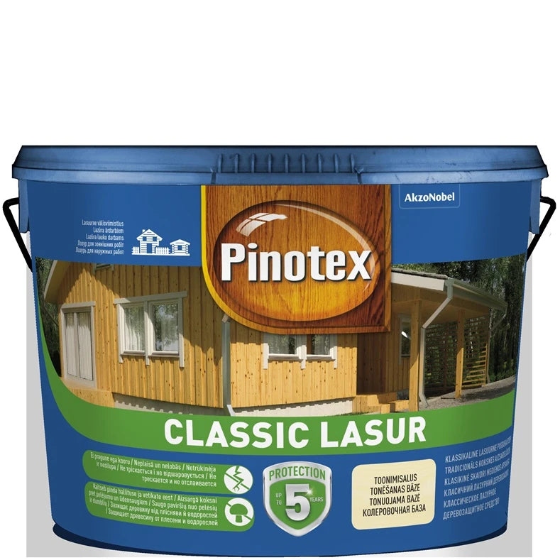Koksnes impregnants Pinotex Classic Lasur, oregon krās., 10 l