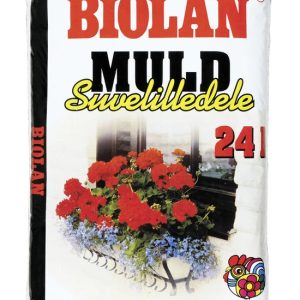 Augsne lauku puķes Biolan, 24 l