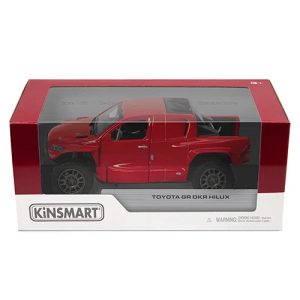 KINSMART Miniatūrais modelis - Toyota GR DKR Hilux, izmērs 1:36