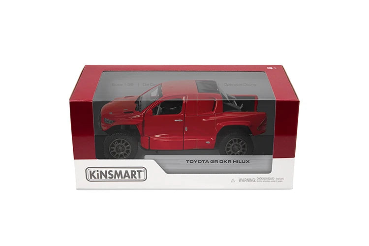 KINSMART Miniatūrais modelis - Toyota GR DKR Hilux, izmērs 1:36