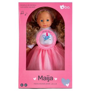 bo. Interaktīvā lelle "Maija", ,Latviešu valodā,, 40 cm