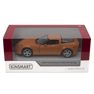 KINSMART Miniatūrais modelis - 2007 Chevrolet Corvette Z06, izmērs 1:36