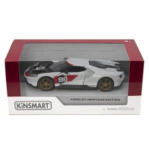 KINSMART Miniatūrais modelis - 2017 Ford GT ,Heritage Edition,, izmērs 1:38