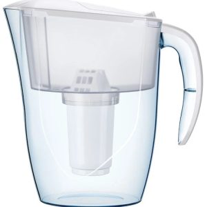 Ūdens filtra krūze Aquaphor Smile A5, 2.9 l, caurspīdīga krās./balta krās.