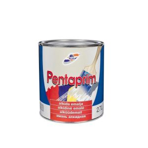 Krāsa, daudzveidīgs Rilak Pentaprim, spīdīga, 2.7 l, gaiši pelēka krās.