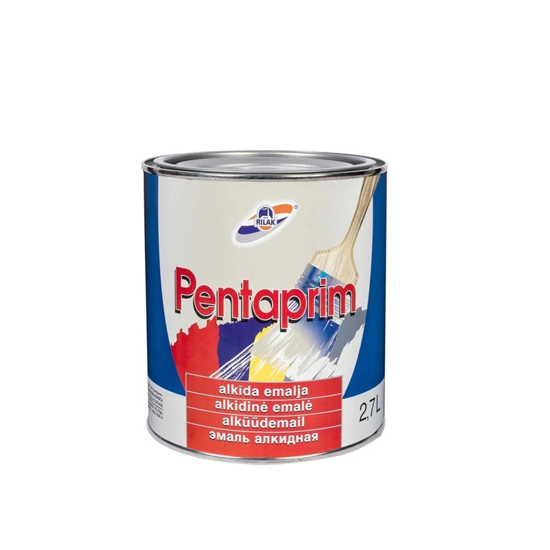Krāsa, daudzveidīgs Rilak Pentaprim, spīdīga, 2.7 l, smilšu brūns krās.