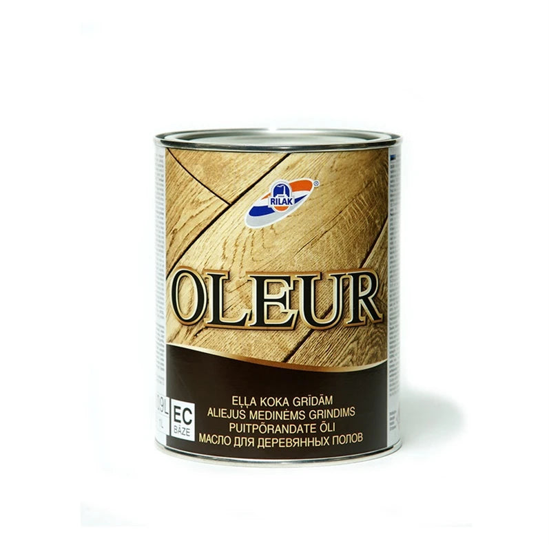 Eļļa grīdai Rilak Oleur, caurspīdīga krās., 0.9 l