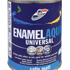 Enamel aqua universal mat. 0.9l c-bāze