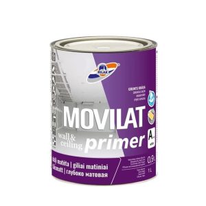 Krāsas gruntēšanai Rilak Movilat, balta, 0.9 l
