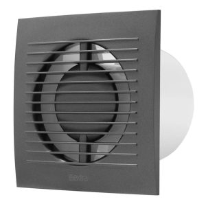 Ventilators Europlast EE100TA, ar taimeri, 10 cm