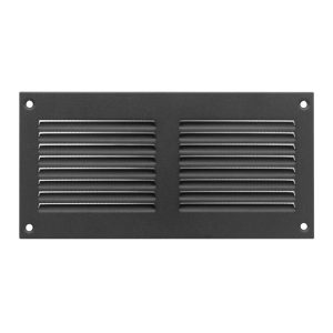 Ventilācijas režģis 200X100 MR2010A. metāla. antracīta