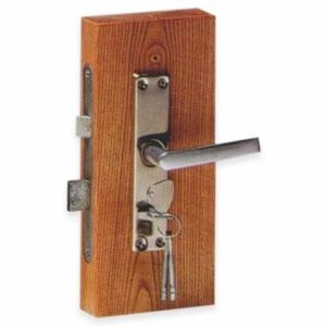 Iemontējamā slēdzene Kurzemes ZV9A-1, hromēta, 55 mm/55 mm